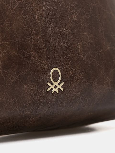 United Colors of Benetton torebka kolor brązowy 66EYDY08T