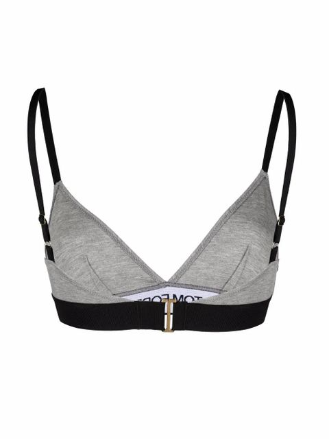TOM FORD logo waistband bra - Grey - zdjęcie produktu nr 2