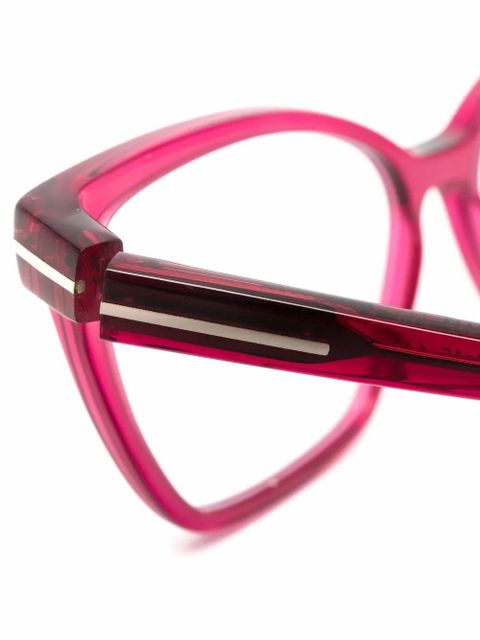 TOM FORD Eyewear FT5812 square-frame glasses - Pink