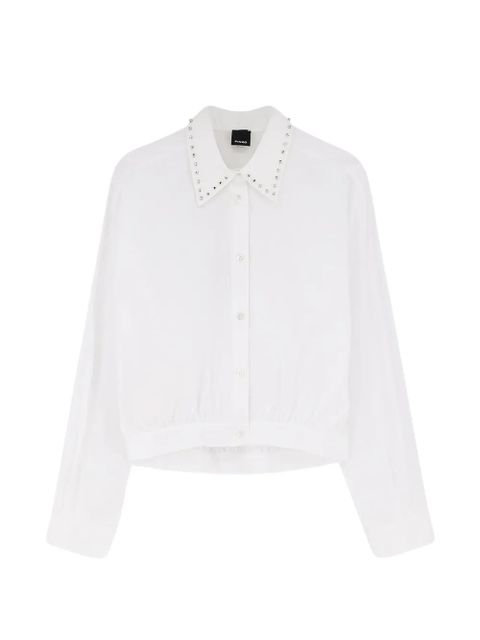 PINKO cropped shirt - White - zdjęcie produktu nr 1