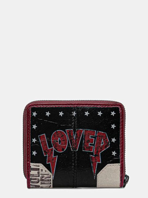 ZADIG&VOLTAIRE portfel skórzany damski kolor czarny LWSG03712 - zdjęcie produktu nr 1