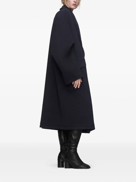 Maison Margiela pocket single-breasted coat - Blue - zdjęcie produktu nr 2