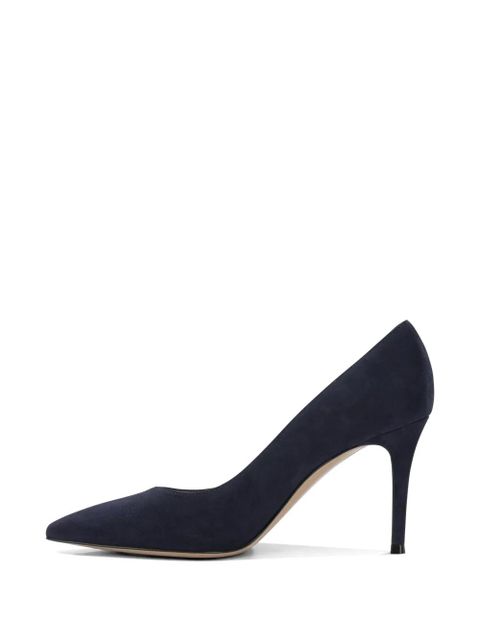 Gianvito Rossi pointed-toe pumps - Blue