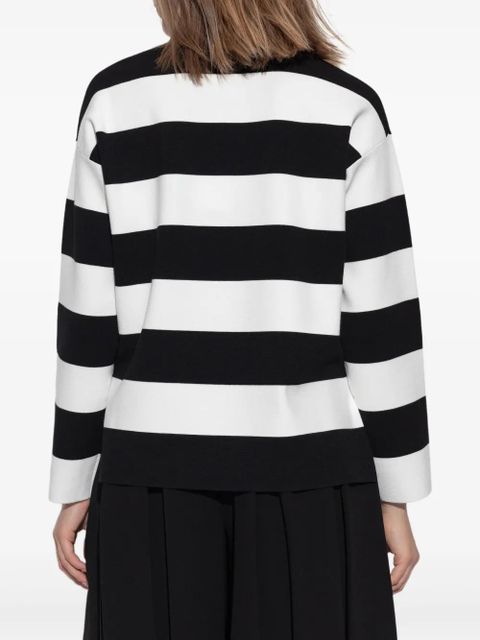 Max Mara striped T-shirt - White