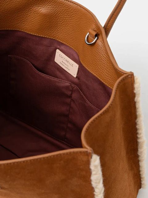 Coccinelle torebka COCCINELLEMYRTHA ECO SHE. kolor brązowy E1 RXK 18 02 01