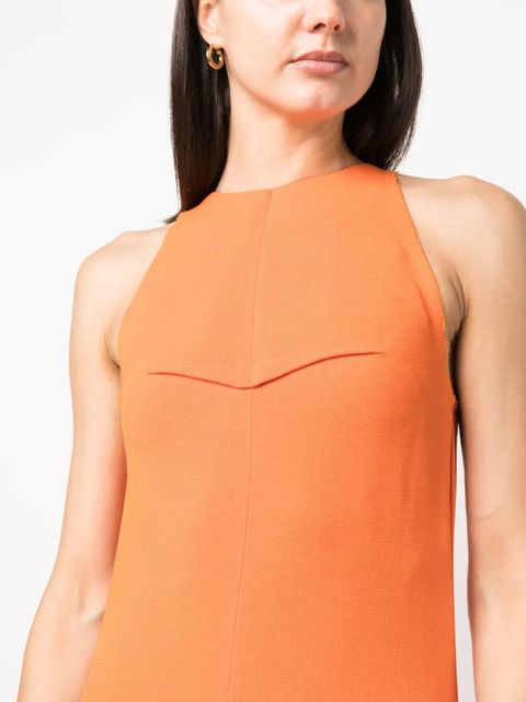 Lanvin ruffled maxi dress - Orange