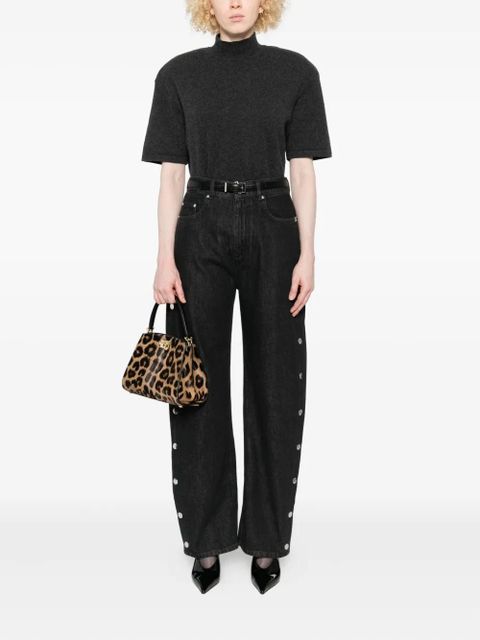 Sportmax Galante side-button jeans - Black - zdjęcie produktu nr 2