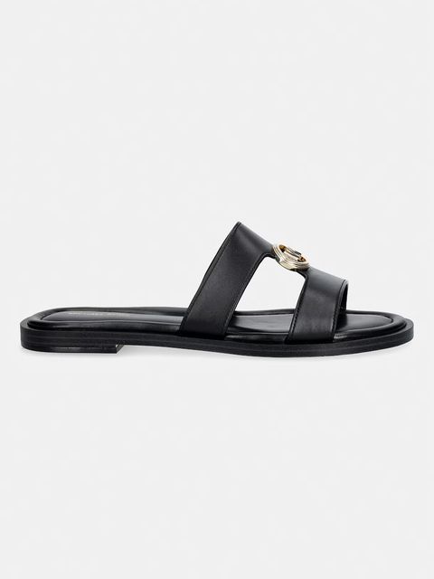 MICHAEL Michael Kors klapki damskie skórzane Erin Flat Sandal - zdjęcie produktu nr 1