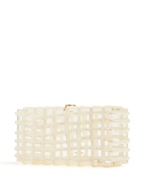 Cult Gaia Rina caged clutch bag - White - zdjęcie produktu nr 2
