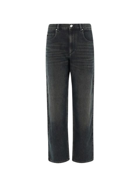 ISABEL MARANT straight-leg denim trousers - Blue - zdjęcie produktu nr 1