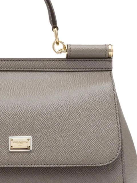 Dolce & Gabbana large Sicily top-handle leather tote bag - Neutrals - zdjęcie produktu nr 2