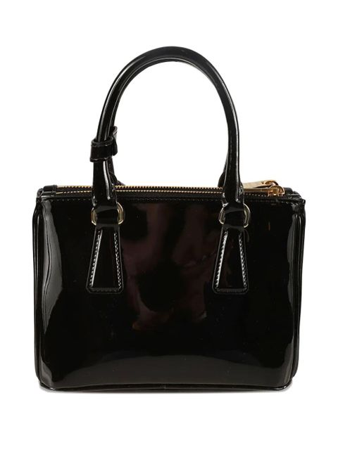Prada Galleria top-handles leather mini bag - Black