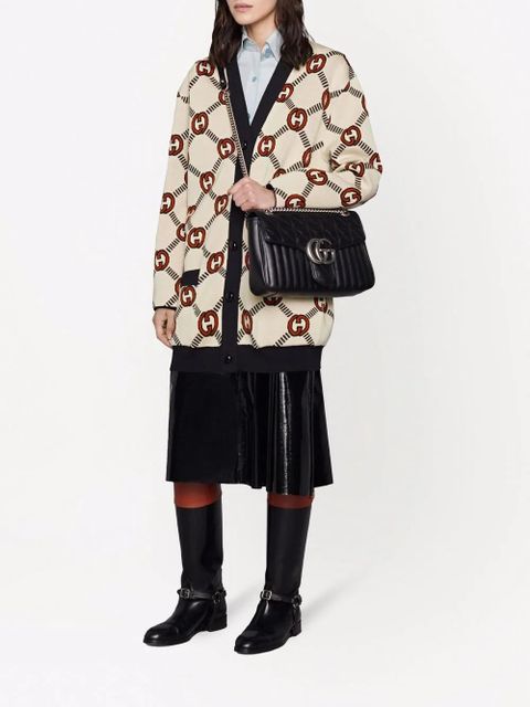 Gucci GG Marmont medium shoulder bag - Black
