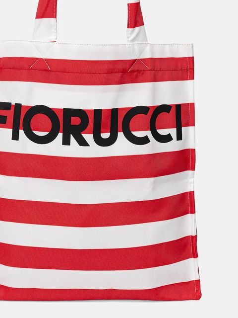 Fiorucci torebka Logo Print Nylon Tote kolor czerwony W02FPABA275NY01RD02 - zdjęcie produktu nr 2