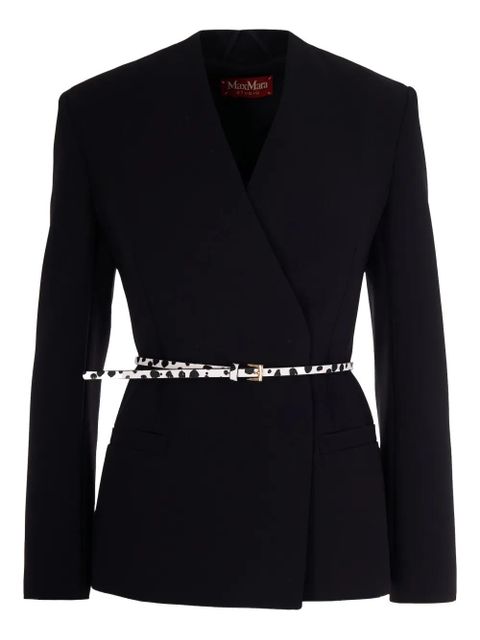 Max Mara Quinoa belted jacket - Black - zdjęcie produktu nr 1