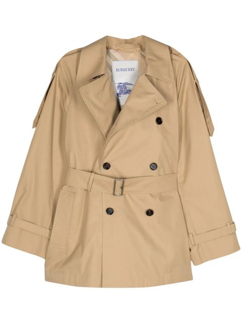 Burberry cotton waterproof trench coat - Neutrals - zdjęcie produktu nr 1