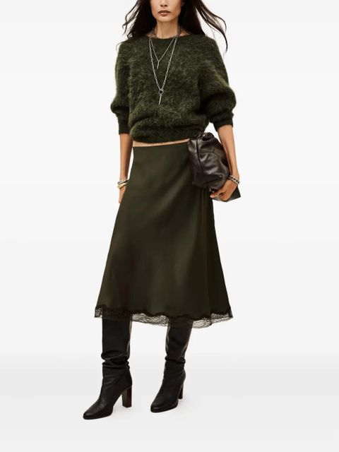 Ba&Sh Cyla mid-length skirt - Green