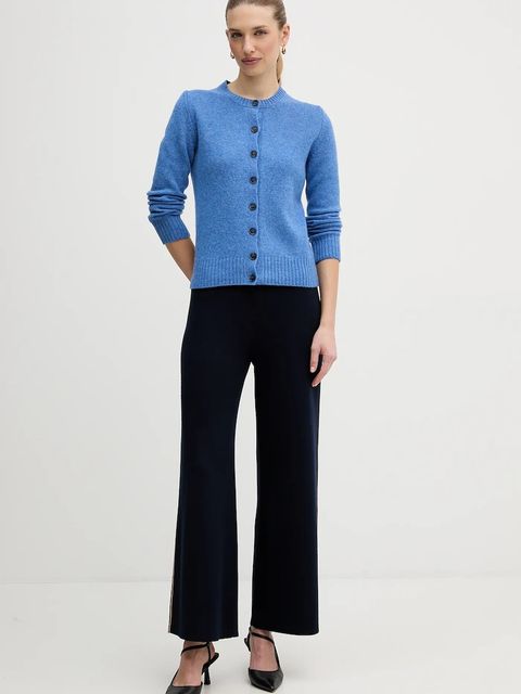 United Colors of Benetton kardigan wełniany kolor niebieski 103ME500L - zdjęcie produktu nr 2