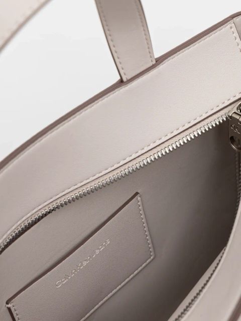 Calvin Klein Jeans torebka kolor beżowy LV04K3111G