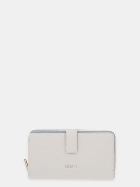 Liu Jo portfel damski kolor beżowy AA6201 E1109 - zdjęcie produktu nr 1