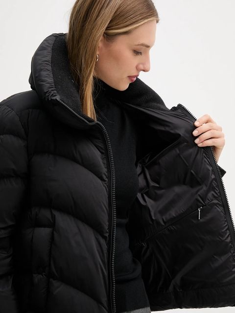 Hetrego kurtka puchowa INARA kolor czarny zimowa oversize 8P611