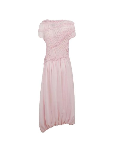 Magda Butrym ruched ruffled dress - Pink - zdjęcie produktu nr 2