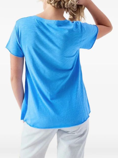 American Vintage Jacksonville V-neck T-shirt - Blue
