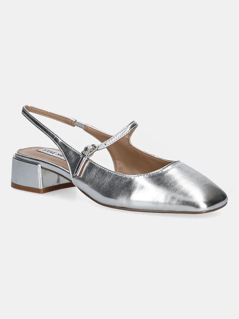 Steve Madden czółenka Marjorie kolor srebrny na słupku 11003298 - zdjęcie produktu nr 1