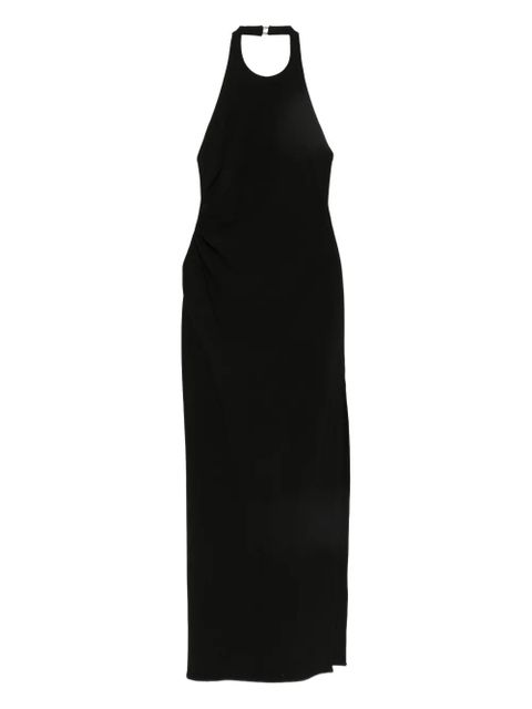 Eleh halterneck ruched dress - Black - zdjęcie produktu nr 1