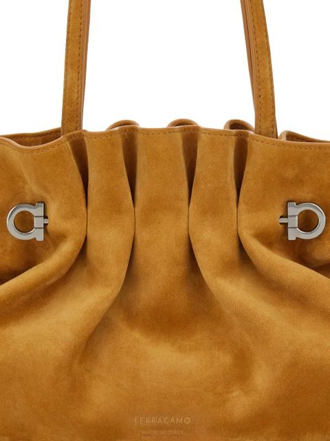 Ferragamo small Soft shoulder bag - Brown - zdjęcie produktu nr 2