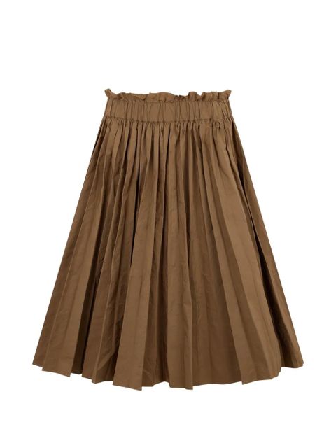 Valentino Garavani pleated skirt - Brown - zdjęcie produktu nr 1