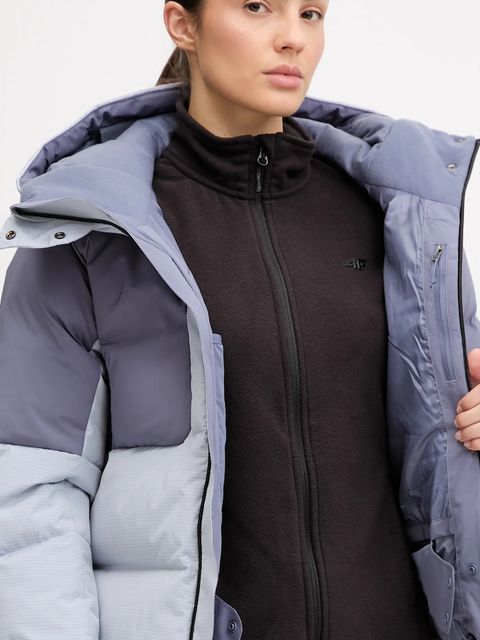 The North Face kurtka narciarska puchowa Cold Spell kolor niebieski NF0A87WTEHA1