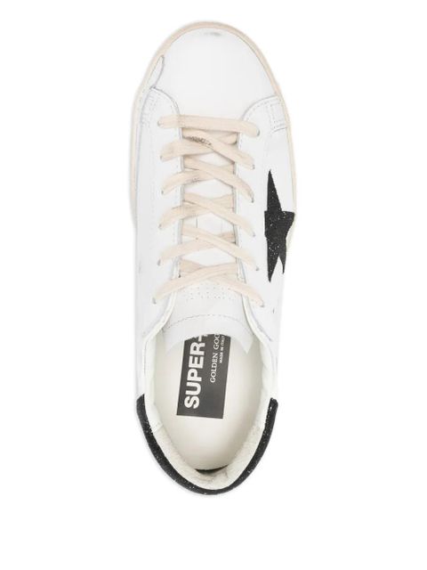 Golden Goose star-patch sneakers - White