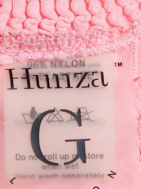 Hunza G Pre-Owned stretch-jersey top - Pink