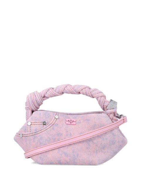 GANNI small Bou braided tote bag - Pink - zdjęcie produktu nr 1