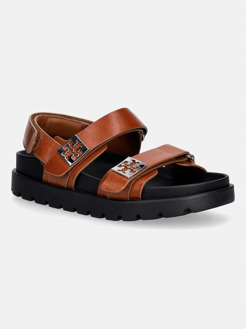 Tory Burch sandały damskie skórzane Mellow Sport Sandal - zdjęcie produktu nr 1
