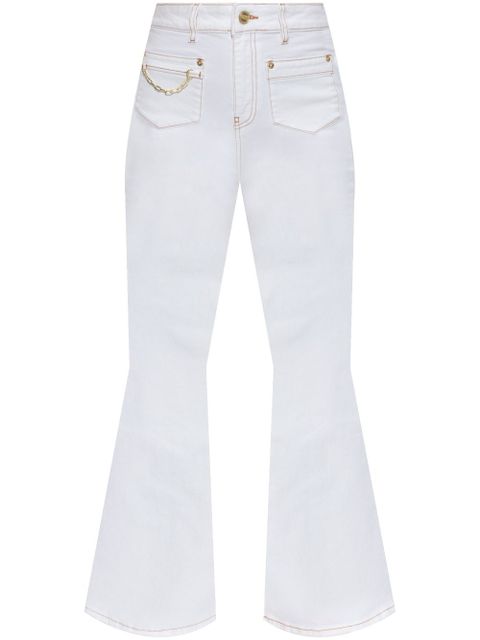 GANNI flared jeans - White - zdjęcie produktu nr 1