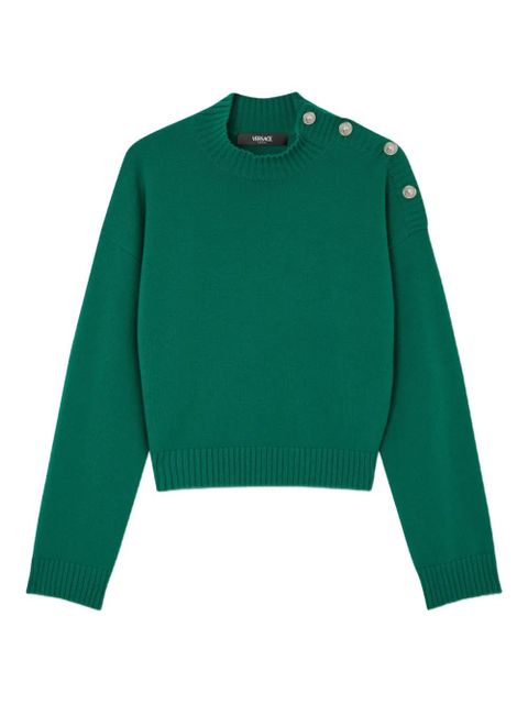 Versace mock-neck sweater - Green - zdjęcie produktu nr 1