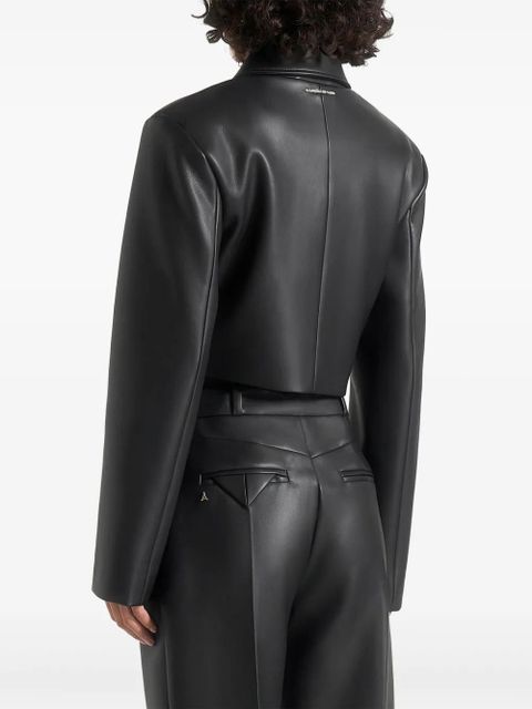 Manière De Voir Ania cropped jacket - Black - zdjęcie produktu nr 2