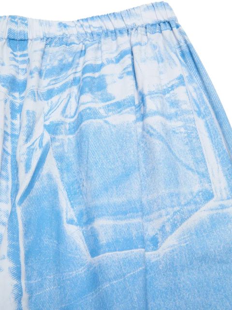 Acne Studios wide-leg trousers - Blue