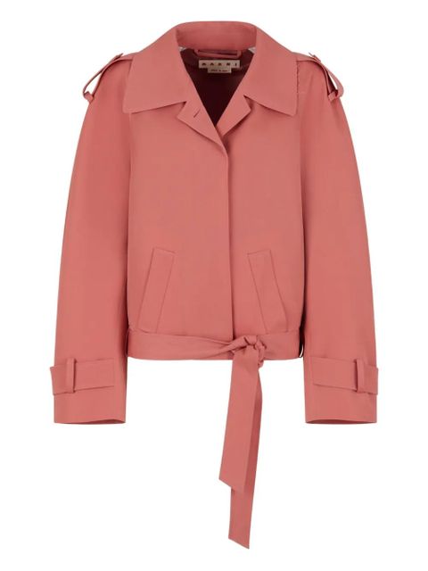 Marni belted jacket - Pink - zdjęcie produktu nr 1