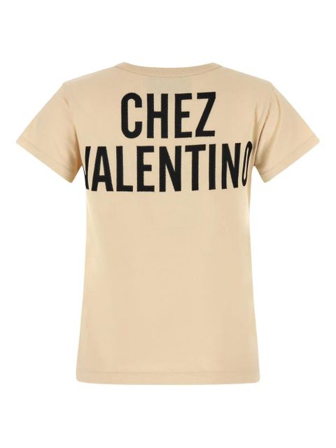 Valentino Garavani Chez Valentino T-shirt - Neutrals - zdjęcie produktu nr 2