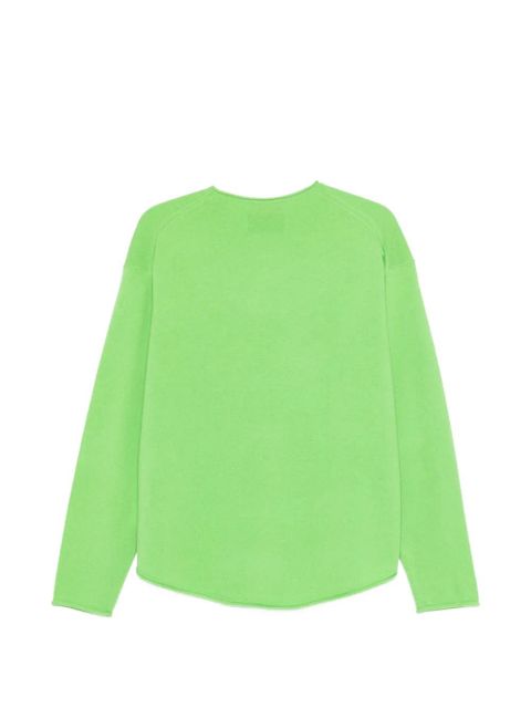 Guest In Residence crew-neck cashmere sweater - Green - zdjęcie produktu nr 2