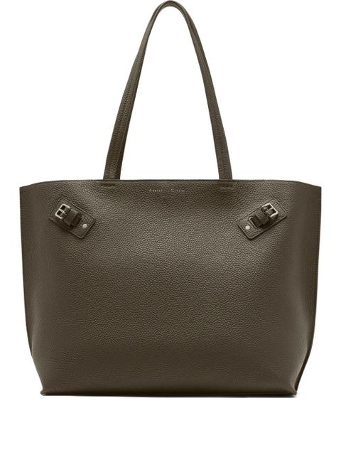 Proenza Schouler Days buckle-detail pebbled-leather tote bag - Green - zdjęcie produktu nr 1