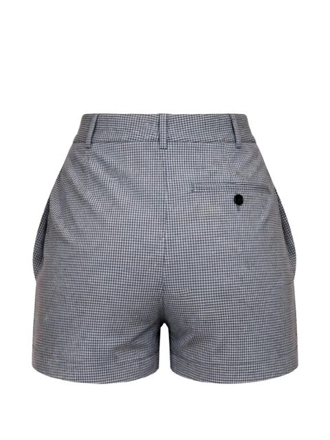 Vivienne Westwood gingham-pattern shorts - Blue - zdjęcie produktu nr 2