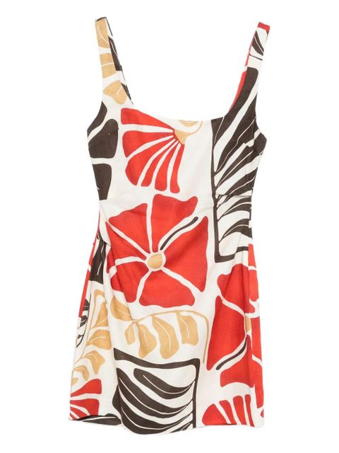 SIR. Julietta square-neck mini dress - Red - zdjęcie produktu nr 1