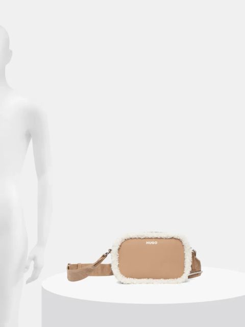 HUGO torebka kolor beżowy 50529329