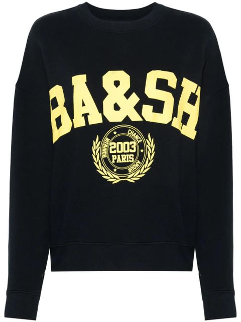 Ba&Sh Benjamin logo-print sweatshirt - Blue - zdjęcie produktu nr 1