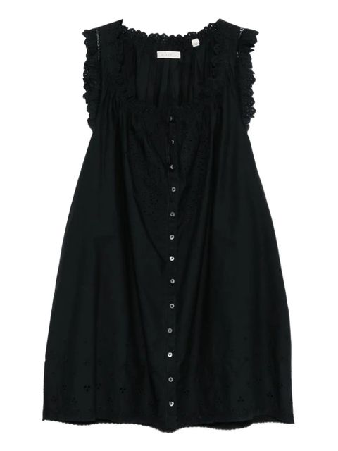 DÔEN Nessie broderie-anglaise mini dress - Black - zdjęcie produktu nr 1