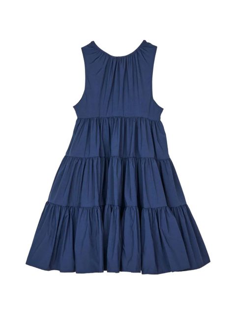 Cecilie Bahnsen crinkled tiered dress - Blue - zdjęcie produktu nr 2